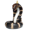 Porta di incenso di backflow del tubo flessibile cobra arrotolato