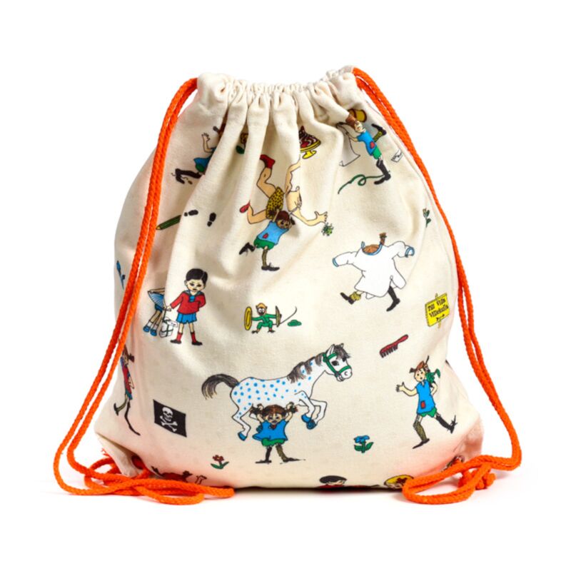 Mochila Pippi Langkous Canvas Trekkoord