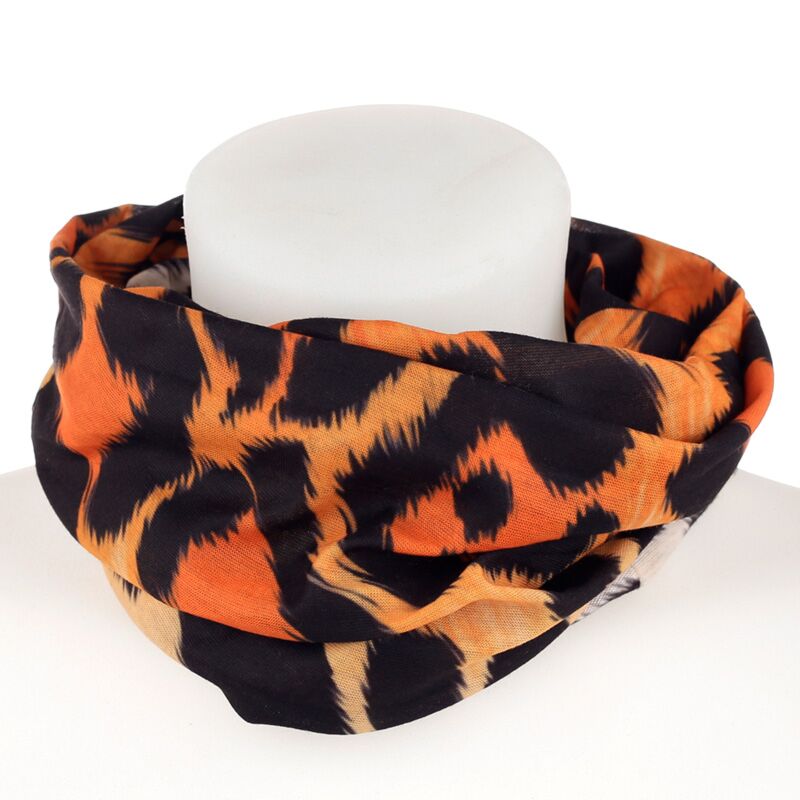 Leopard Animal Impresión Colsjaal Nekwarmer Snood