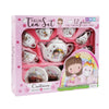 Barbo giocattoli lillie ed ellie - set in porcellana 12 pezzi (5200)