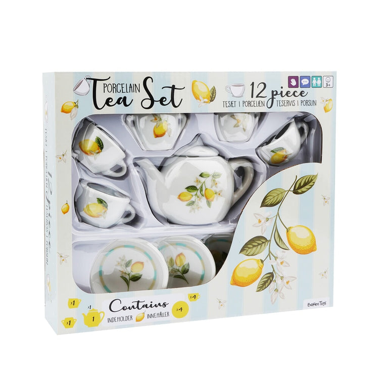 Barbo toys lemon - 12-delig porselein set (5206)