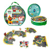 Valigia puzzle Barbo Toys Large Roads - crea le tue strade (5846)
