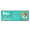 Barbo toys dieren puzzel trein -123 barbotoys (5870)