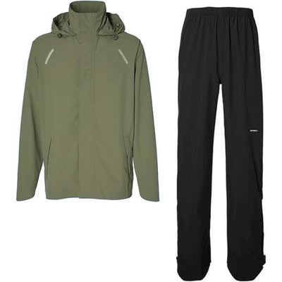 Basil rain suit hoga unisex olive green s