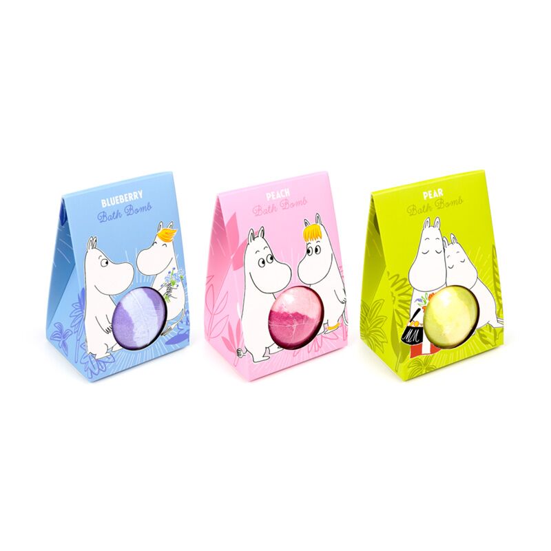 Confezione regalo di bombe da bagno Moomin Tammi