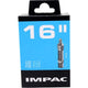 Tubo interno IMPAC (di Schwalbe) DV16 16x1.75 2.35 Etro 47 57-305, valvola: blitz Holland 26mm