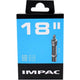 IMPAC INTER TUBE (di Schwalbe) DV18 18x1,75 2.35 Etro 47 57-355, valvola: Blitz Holland 26mm