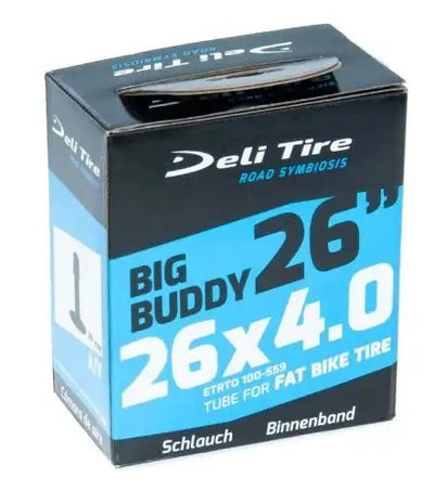 Deli Deli Buddy Binnenband 26x4.00 ETRO 100-559, Válvula: Schrader Autoventiel 35 mm