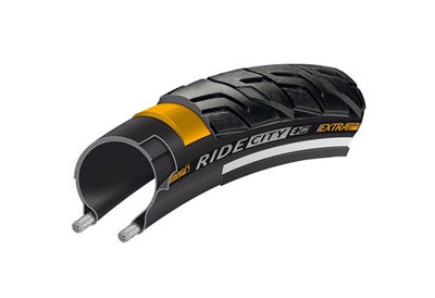 Continental buitenband ride city 26x1.75 (47-559) zwart reflex