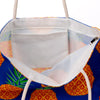 Bolsa de lona de impresión de piña
