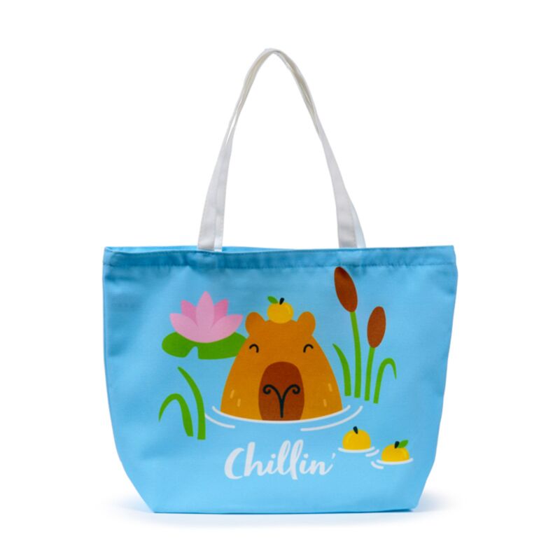 Borsa da spiaggia a chillin Capybara