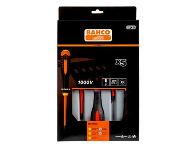 Set cacciaviti Bahco Ergo 1000v 5 pezzi