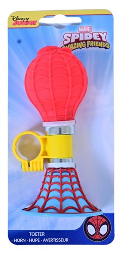 Spidey und seine tollen freunde spidey and his amazing friends fietstoeter - jongens - rood blauw geel