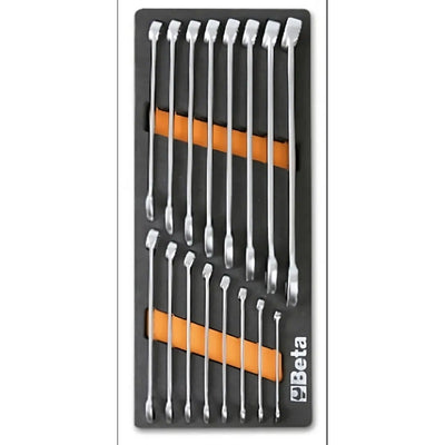 Beta, beta beta steek ringsleutel set 16-delig met inlay