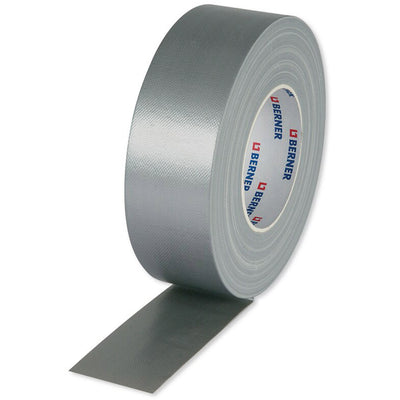 Rotolo di nastro tessile Cema Berner 50m x 50mm argento