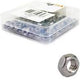 Bofix Box A 100 dadi in acciaio inossidabile M4