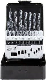Hss boren-set 19-delig in pvc box - afbeelding 1