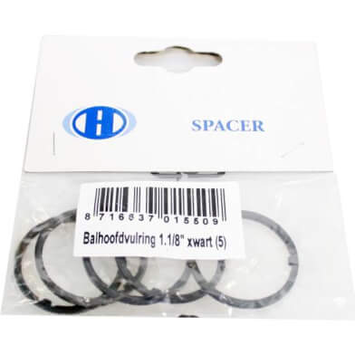 HH balhoofdmoer 1.1 8 zwart (5)