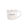Clayre eef mok 12x8x7cm 275ml porselein