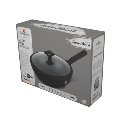 Sartén wok Berlingerhaus con tapa 28cm