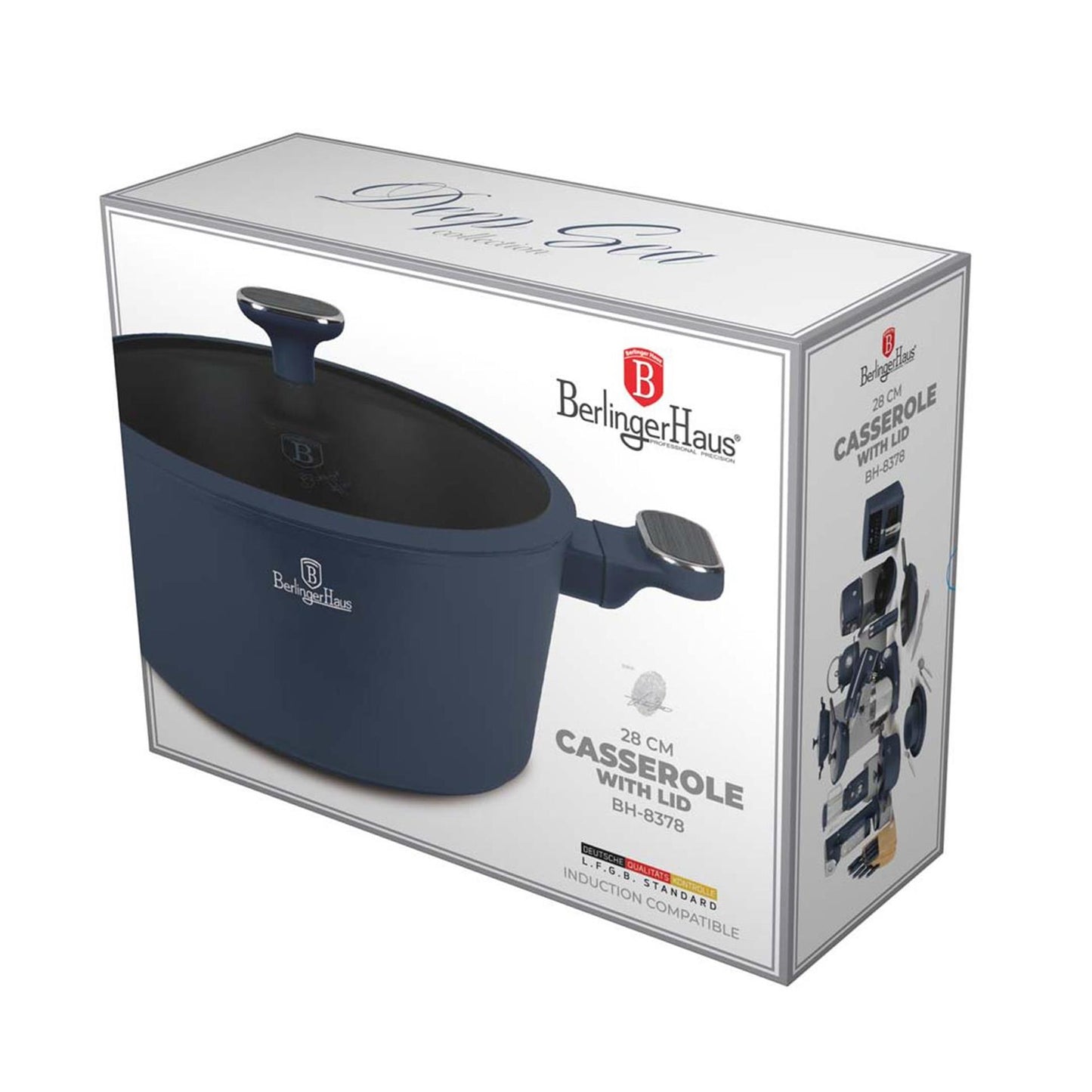 Berlingerhaus berlinger haus deep sea braadpan ø28cm