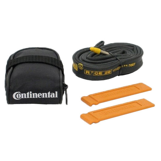 Continental Inner Tube AV 29 ATB en Bag + 2 Band Clients