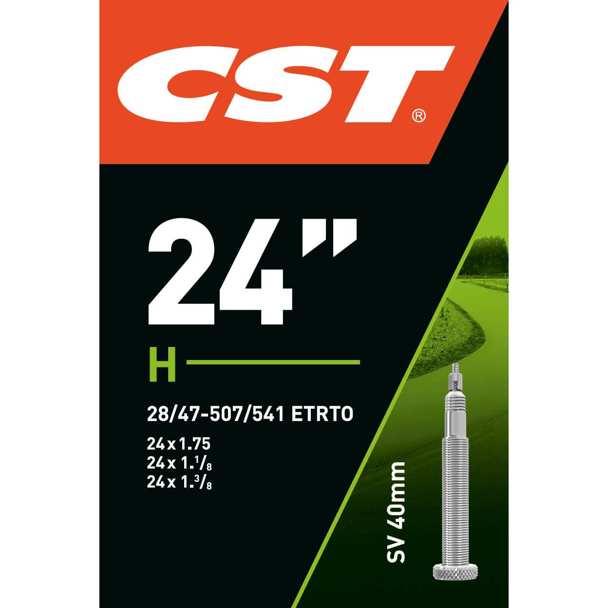 CST inner tube FV SV 24 28 47-507 541 40MM
