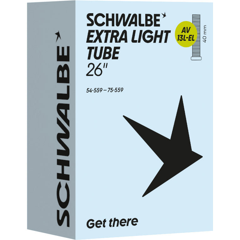 Cámara de aire Schwalbe av13l-el 26 54 75-559 av 40mm