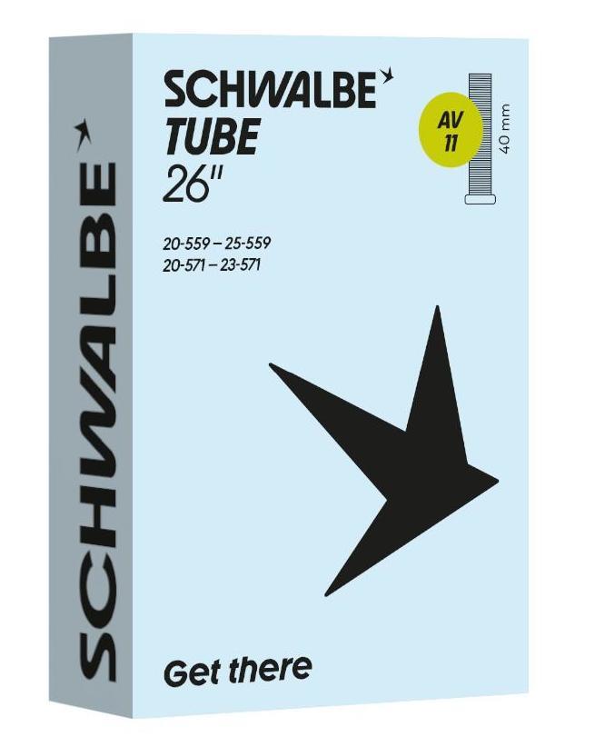 Camera d'aria Schwalbe av11a 26 20 25-559 571 av 40mm
