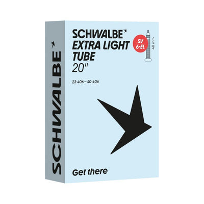 Cámara de aire Schwalbe sv6-el 20 23 40-406 fv 40mm