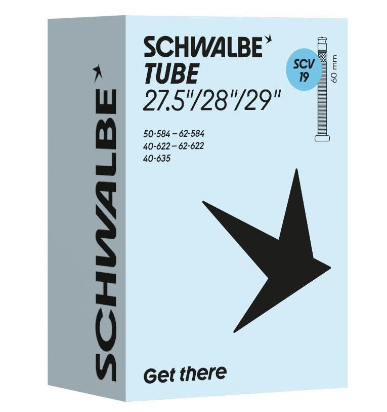 Schwalbe Tubo interno SCV19 28 pulgadas 40 62-584 635 Válvula Clik 60 mm