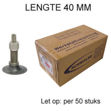 Cámara de aire Schwalbe dv17 28 pulgadas 28 47-622 635 hv 40mm wp (50)