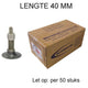Schwalbe binnenband dv17 28 28 47-622 635 hv 40mm (50st)