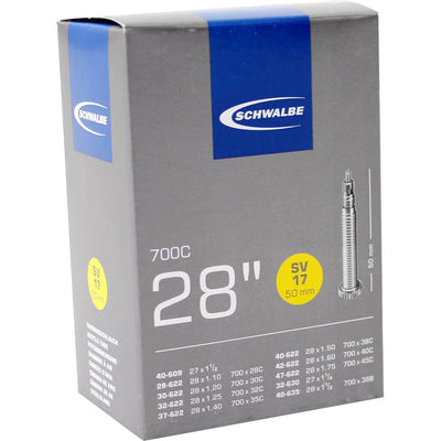 SCHWALBE INTER TUBE SV17 28 pollici (28 47-622 635) SV 50 mm