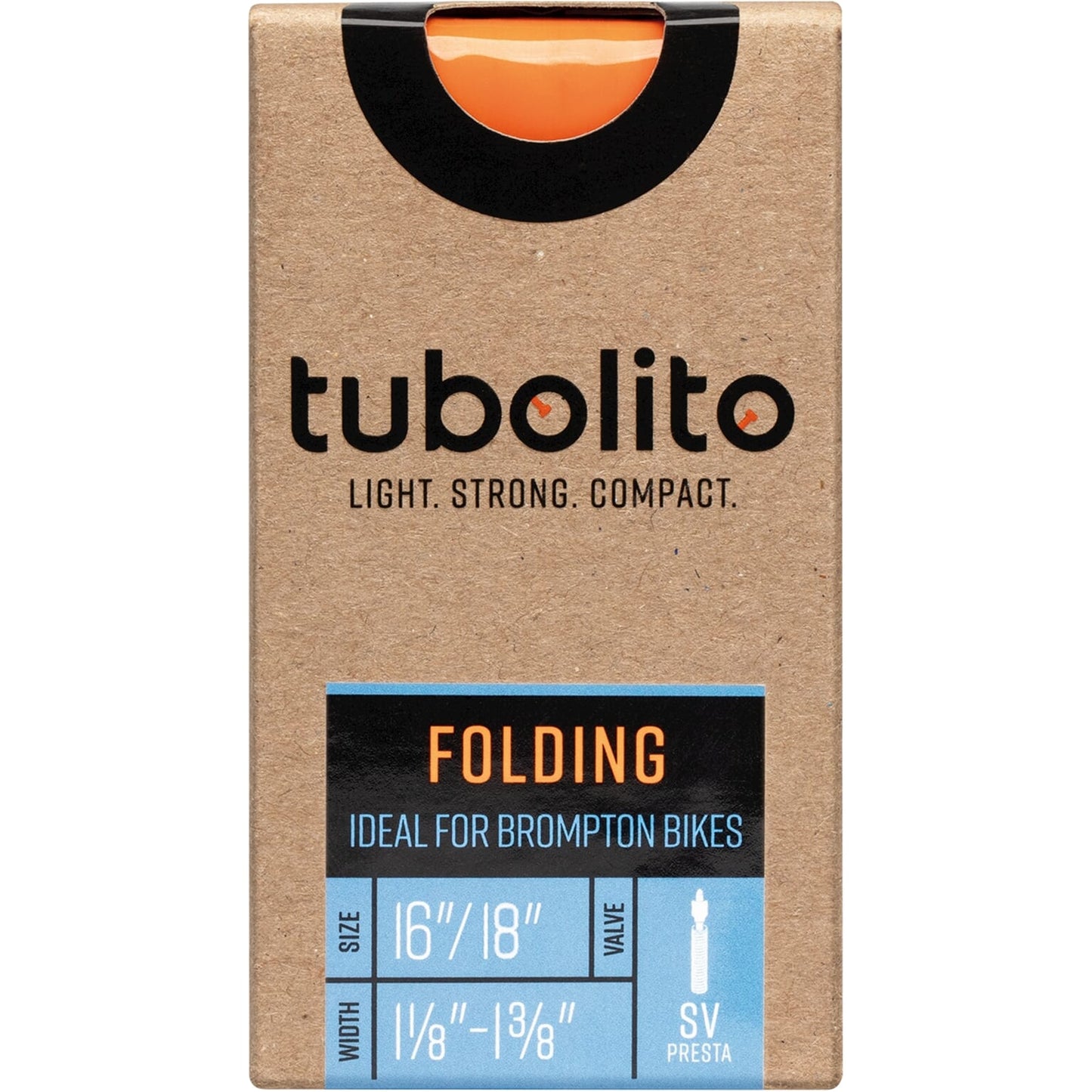 Tubolito Bnb Folding 16 18 x 1 1 8 -1 3 8 fv 42mm