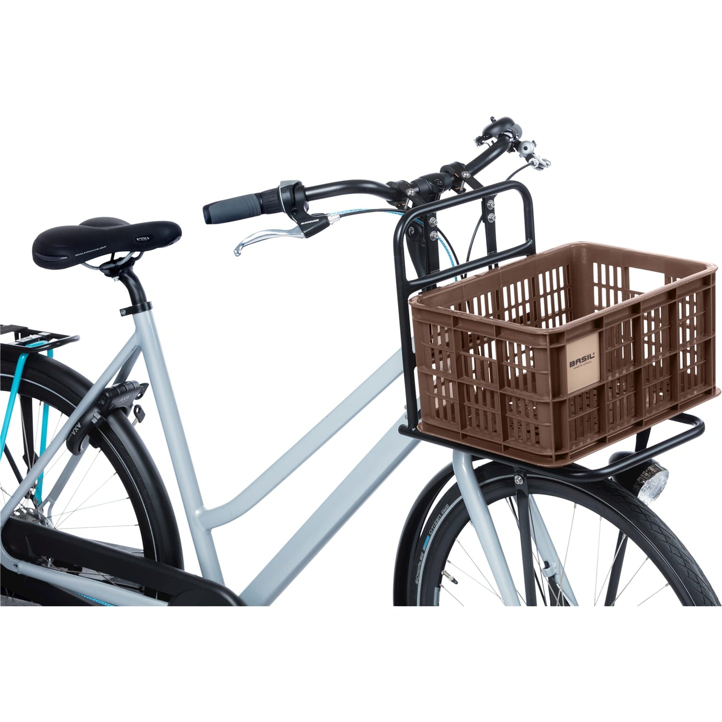 Basil Fietskrat S - Small - 17,5 litri - Brown