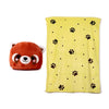 Blankeazzz adoramals ru de rode panda 2 in 1 abbraccio da viaggio coperta