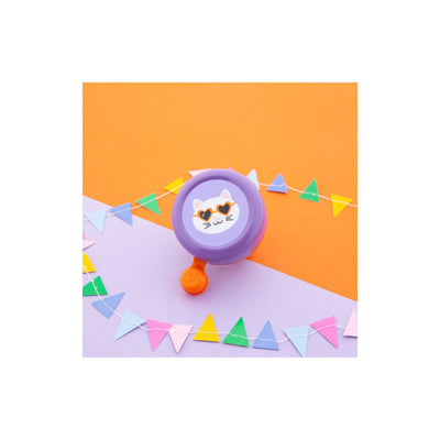 Qibbel widek kinderklingel explorer widek bells children explorer funky cat