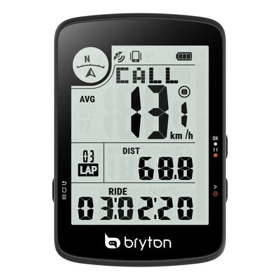 Bryton - Bicycle Computer GPS Rider 17th Power On EN GO