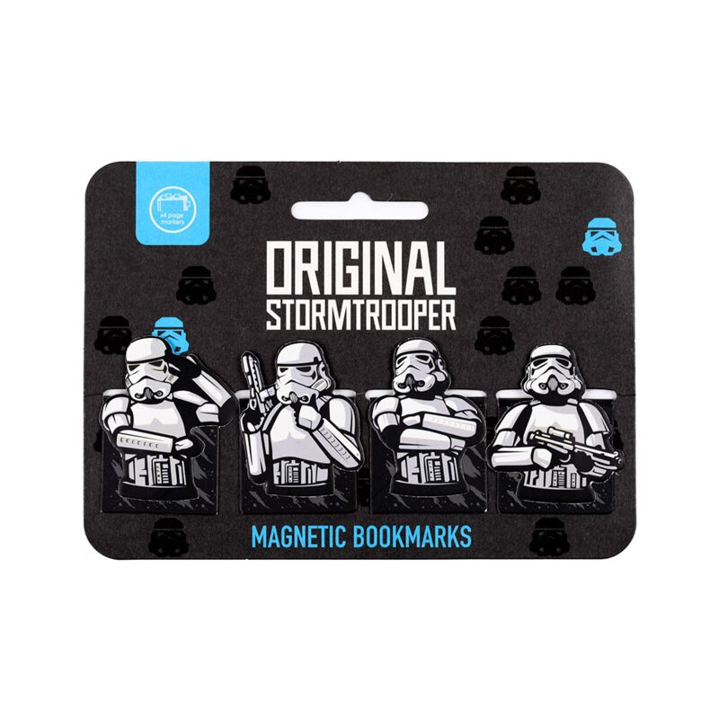 Il set di segnalibri magnetici Stormtrooper originale
