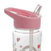 Rainbow Unicorn Tritan Flip Pagning Water Bottle 550ml