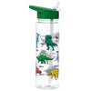 Dinosauria Botella de agua Ecozen 550 ml de paja