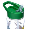 Dinosauria Botella de agua Ecozen 550 ml de paja