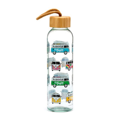 Volkswagen Van VW T1 Summer Surf 500 ml de agua de agua de vidrio