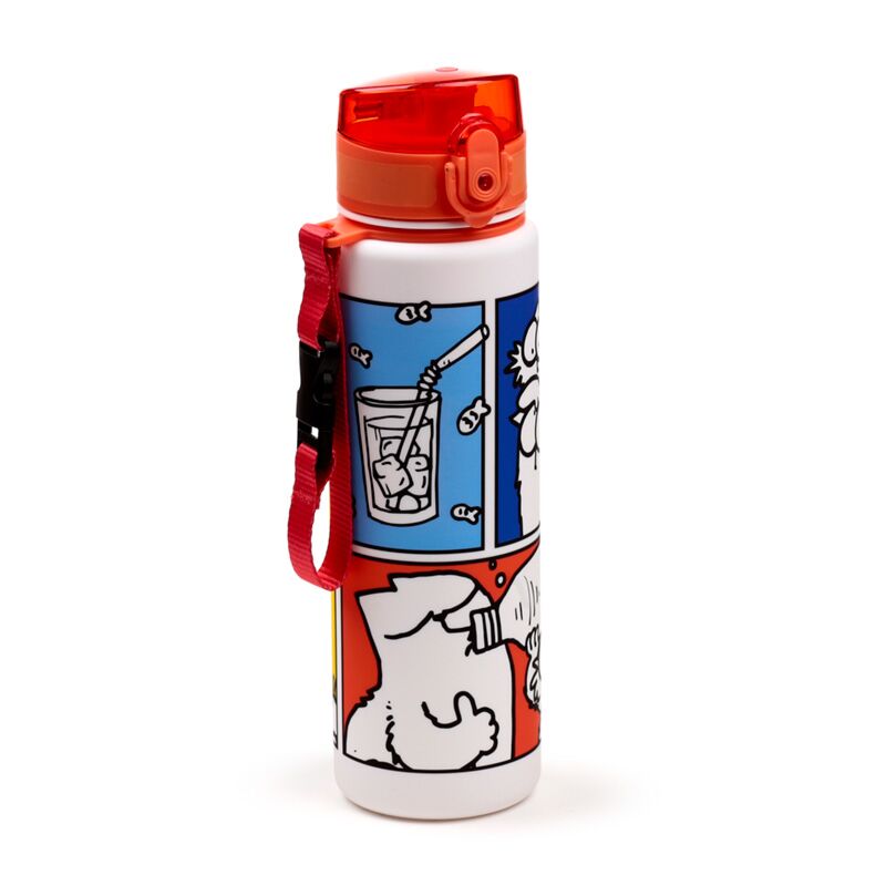 Simon's Cat 2024 Pop Top 600ml Botella de beber ecozen