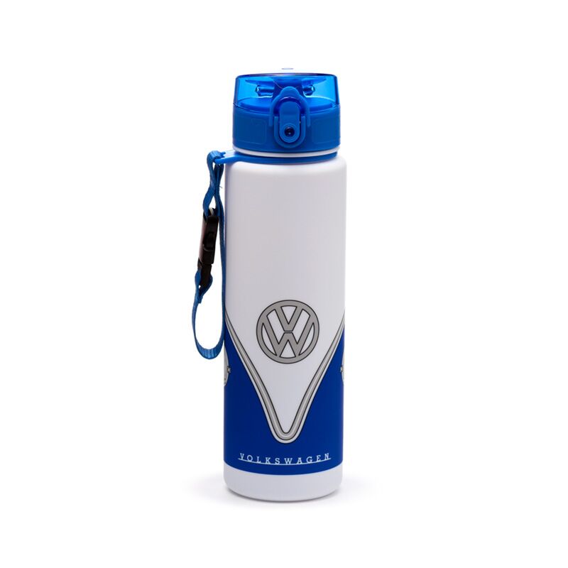 Volkswagen Van VW T1 Blue Pop Top 600 ml Ecozen Beving Bottle