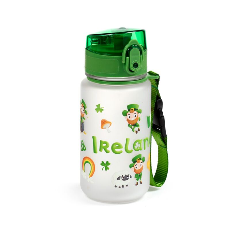 Botella de beber para niños ECOZEN IRSH Lucky Gnome Pop Top 350 ml