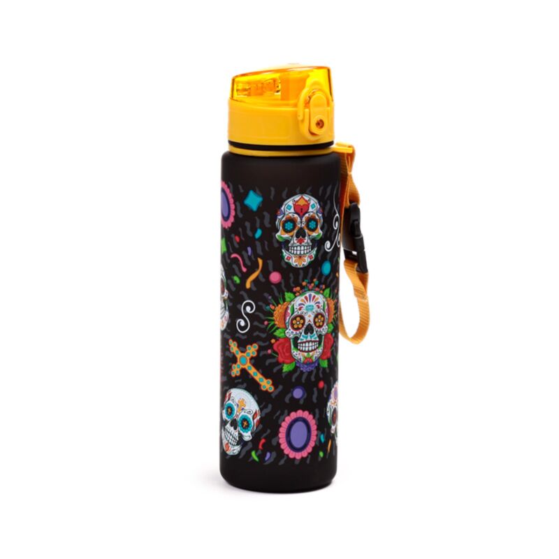 Slide de los muertos pop top da 600 ml di bere ecozen bottiglia