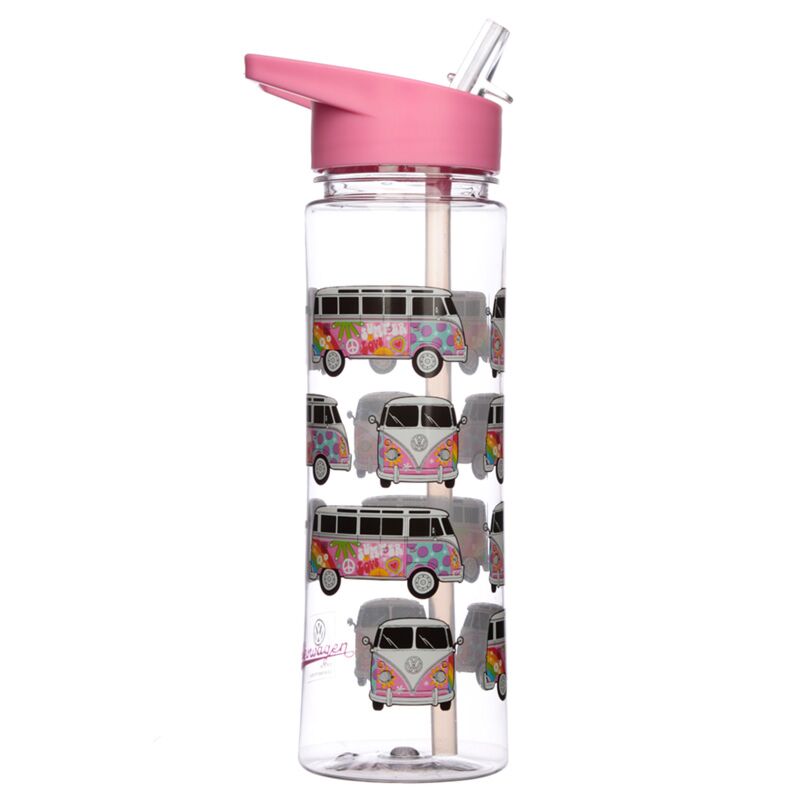 Union volkswagen busje vw t1 summer ecozen waterfles 550ml flip straw