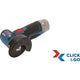 Bosch profiler grinder GWS 12 V-76 excluding